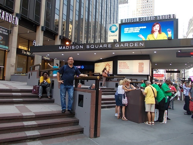 En el "Madison Square Garden", de Nueva York