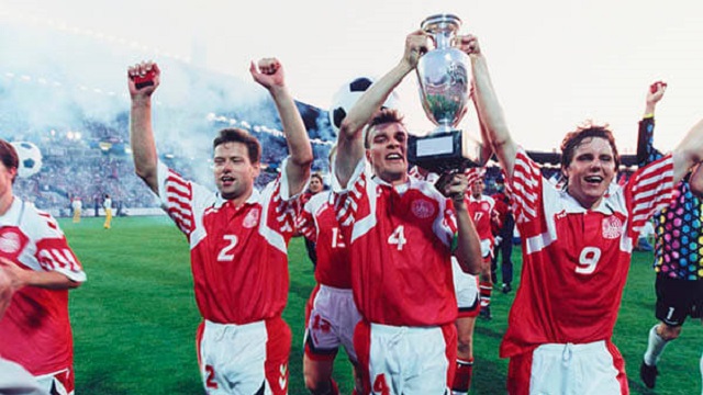 Dinamarca fue la sorpresiva campeona de la Euro 1992