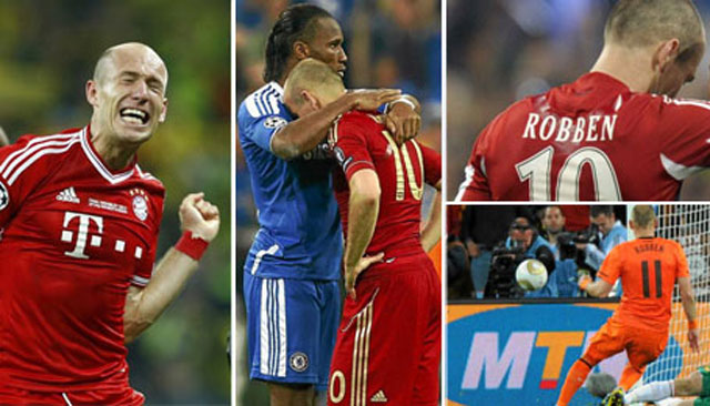 Arjen Robben: penar, dudar y marcar
