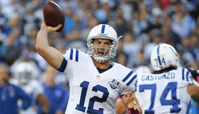 Luck (y) Colts en la NFL