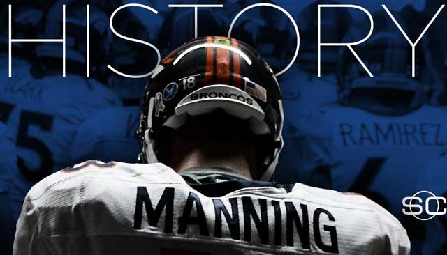 Peyton Manning, el hombre con más TD en la NFL