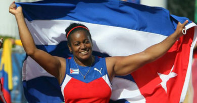 Yipsi Moreno es una de las mejores atletas de Cuba de todos los tiempos.