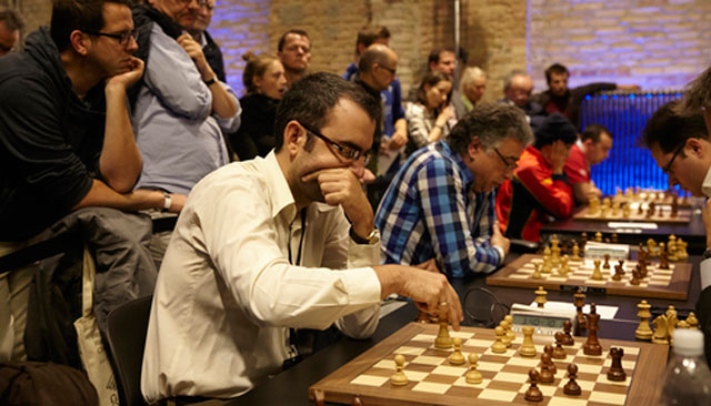 Leinier Domínguez ascendió en la tabla de Mundial rápido en Berlín (II)