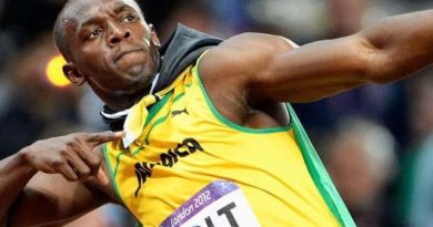 El relámpago Usain Bolt