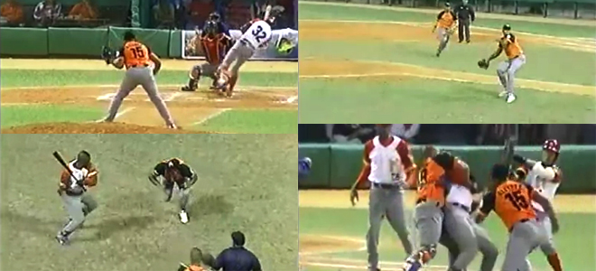 Las peleas más polémicas en un estadio de béisbol en Cuba, versión 2019