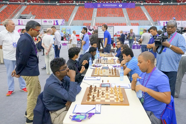 El equipo cubano perdió ante la India y Canadá. Foto: Sitio oficial de la Olimpiada.