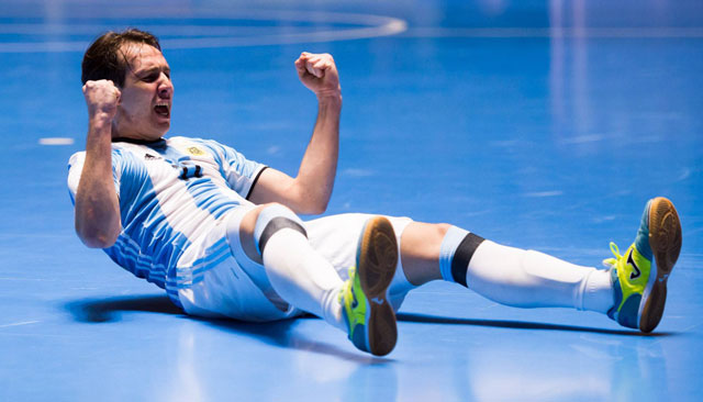 Argentina rompe redes…en fútbol sala