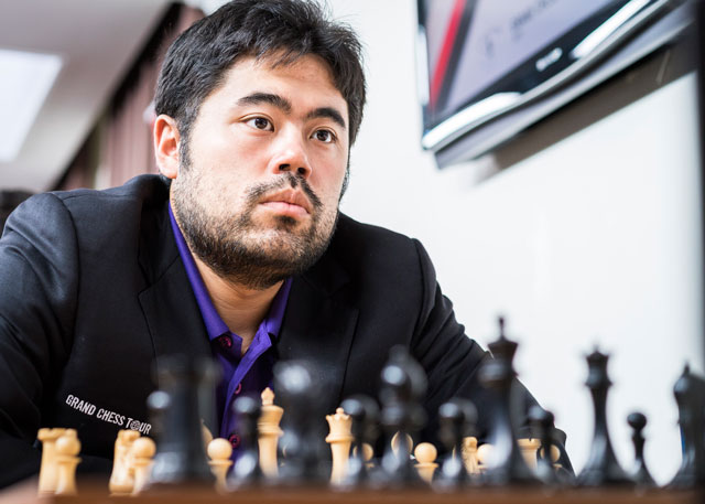 Hikaru Nakamura eliminó a Lázaro Bruzón en la Copa Mundial 2017