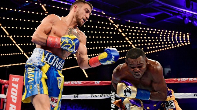 Lomachenko fue mucho más que Rigondeaux.