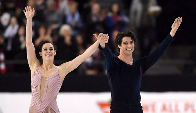 Tessa Virtue y Scott Moir, uno de los favoritos para ganar el título en los Juegos Olímpicos de Invierno 2018