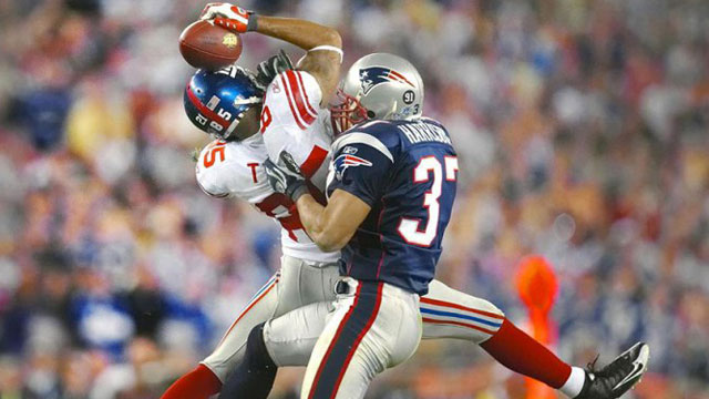 La atrapada de Tyree acabó con la temporada perfecta de los Pats