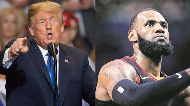 Trump vs. LeBron James: la nueva guerra del presidente