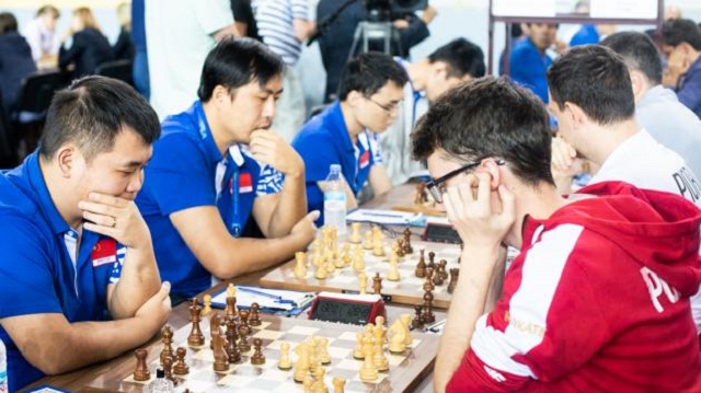 China superó a Polonia y podría ganar la Olimpiada si vence a EE.UU. Foto: Maria Emelianova/Chess.com.