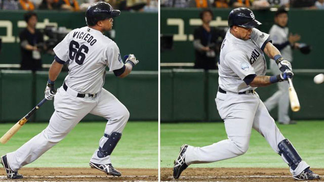 Viciedo y Despaigne, el poder cubano en la Liga japonesa de béisbol