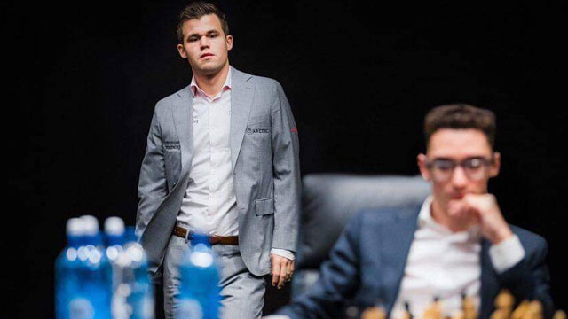 Match Carlsen vs. Caruana: calma intranquila después de tres partidas