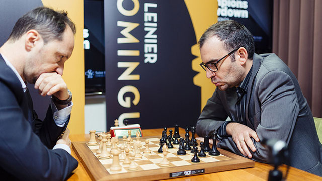 Leinier Domínguez perdió match ante Topalov en Champions Showdown