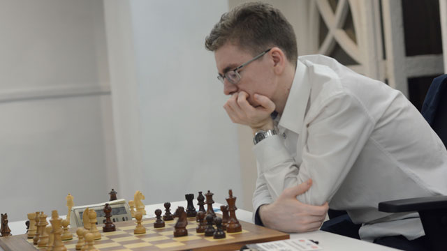 El GM español David Antón ahora es el líder del grupo Elite del Memorial Capablanca. Foto: Abel Rojas / Mi Columna Deportiva