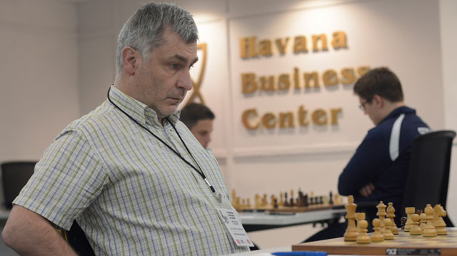 El GM Ivanchuk es el máximo ganador de títulos del Memorial Capablanca. Foto: Abel Rojas / Mi Columna Deportiva