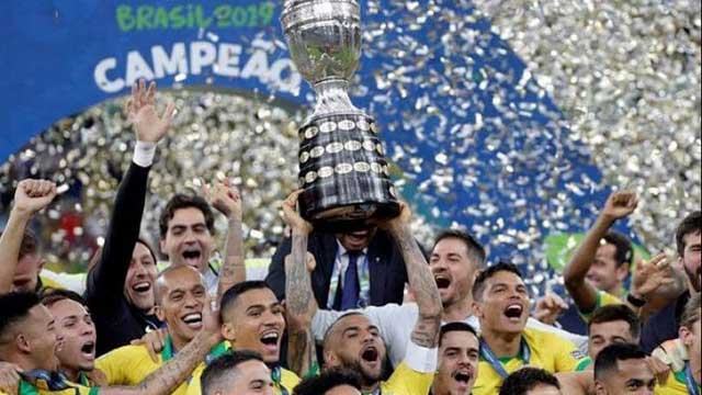 Brasil ganó por novena ocasión la Copa América