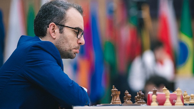 Leinier Domínguez perdió ante Grischuk en la primera partida del match de octavos de final de la Copa Mundial de ajedrez