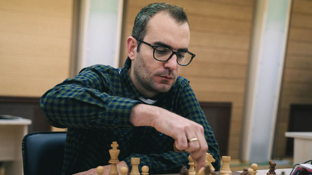 El GM Leinier Domínguez quedó eliminado de la Copa Mundial de ajedrez. Foto tomada del sitio oficial del evento