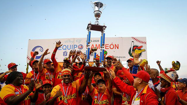 Matanzas ganó el título nacional de béisbol, 29 años después de su última corona