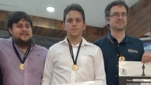 El GM Carlos Daniel Albornoz obtuvo su segunda corona en la edición 31 del torneo “Memorial Carlos Torres Repetto”, celebrado en Mérida