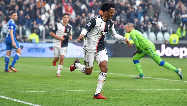 Juan Cuadrado, un puñal en la banda de la Juventus de Turín