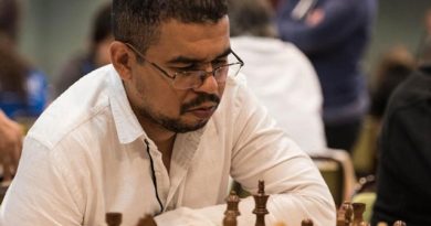El GM Carlos Hevia venció 4-3 a Neuris Delgado, en el match más interesante de la primera jornada de octavos de final de la Copa Cuba de ajedrez online