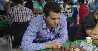 El GM Roberto García Pantoja fue el de mejor desempeño en el Torneo nacional por equipos de ajedrez online. Foto tomada de su perfil personal en Facebook