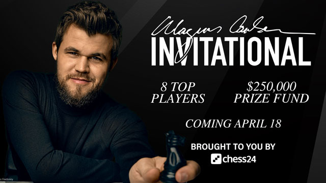 Magnus Carlsen reunió los fondos suficientes para lanzar el torneo de ajedrez online con la mayor bolsa de premios de la historia: ocho jugadores, incluido por supuesto el noruego, se repartirán 250 mil dólares