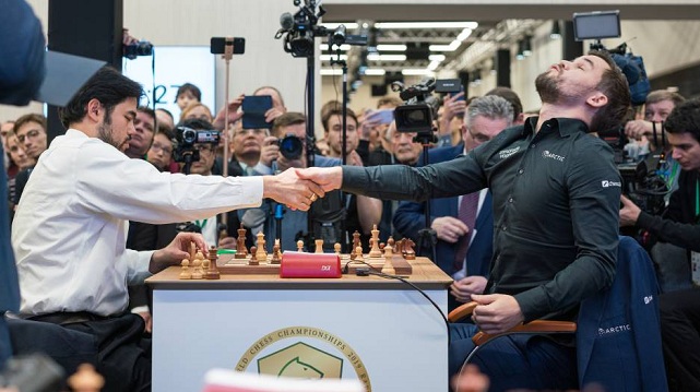 El nuevo capítulo de la rivalidad entre Hikaru Nakamura y Magnus Carlsen lo tuvimos en el match semifinal del Lindores Abbey Rapid Challenge