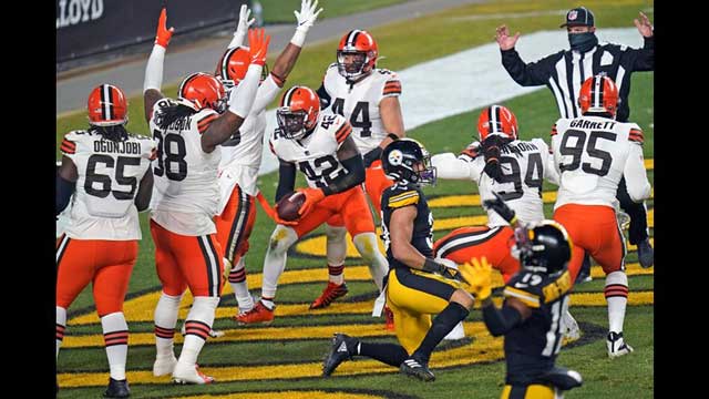 Los Browns protagonizaron la gran sorpresa del fin de semana de comodines en los NFL playoffs.