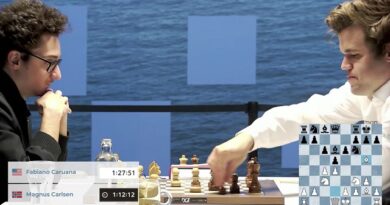 La partida entre Magnus Carlsen y Fabiano Caruana, la más esperada del torneo Tata Steel 2021, terminó en tablas.