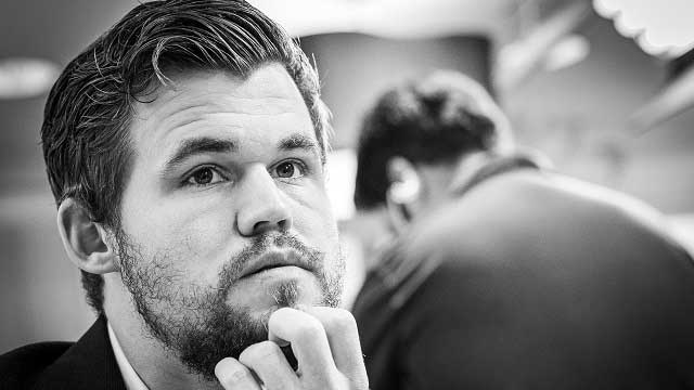 Las horas más bajas del campeón Magnus Carlsen