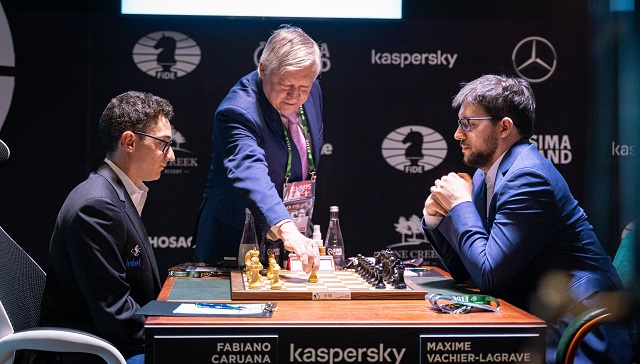 Torneo de Candidatos: Caruana sorprendió en la apertura y ganó un largo final ante Vachier-Lagrave (VIII)
