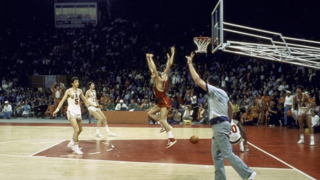 La final del baloncesto, en la cita de Múnich 1972, fue muy polémica