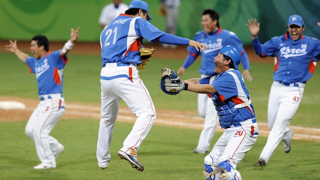 El béisbol en Juegos Olímpico tuvo en Corea del Sur a su último campeón, tras superar a Cuba en la final de Beijing 2008.