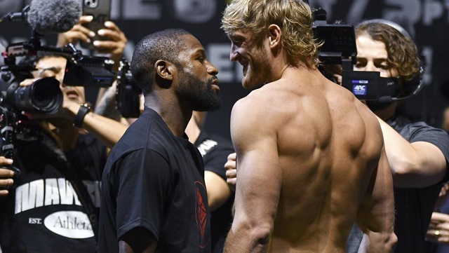 La farsa entre Mayweather Jr. y Logan Paul generará millones de dólares.