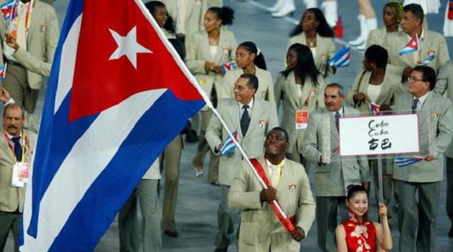 Abanderados cubanos en Juegos Olímpicos