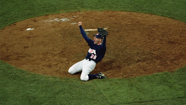 Ben Sheets propinó lechada de 4-0 a Cuba en la final del béisbol de los Juegos Olímpicos de Sídney 2000.