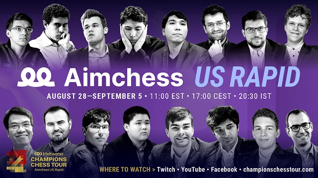 ¡Leinier Domínguez clasificó a cuartos de final del Aimchess US Rapid!