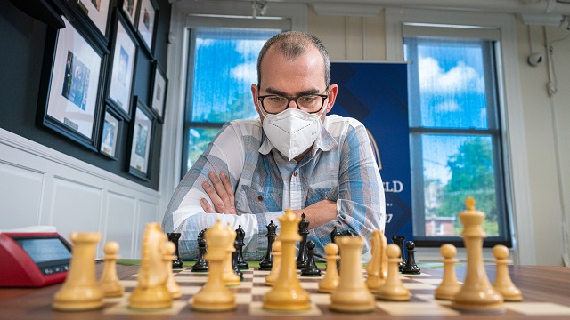 Leinier Domínguez, sólida defensa para entablar ante Mamedyarov en Copa Sinquefield (V)