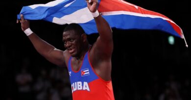 El cubano Mijaín López fue de los atletas latinoamericanos que más impresionaron en los Juegos Olímpicos de Tokio 2020