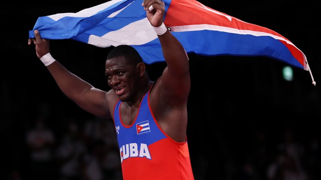 El cubano Mijaín López fue de los atletas latinoamericanos que más impresionaron en los Juegos Olímpicos de Tokio 2020