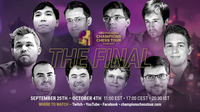 Las Finales del Champions Chess Tour: todos contra Carlsen