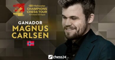 Magnus Carlsen derrotó a Vladislav Artemiev y ganó el título del Aimchess US Rapid, última parada ante de las Finales del Champions Chess Tour