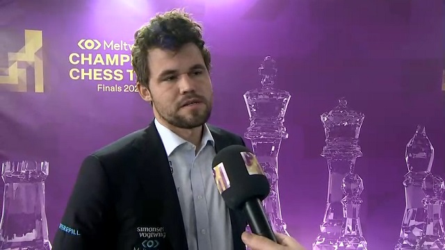 Cuando solo se han jugado 2 de las 9 rondas de las Finales del Champions Chess Tour, ya todo parece decicido: Magnus Carlsen será el campeón