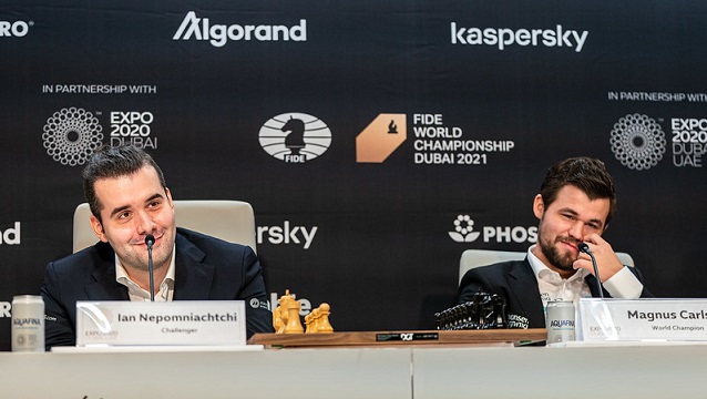 ¿Quién ganará el match Magnus Carlsen vs. Ian Nepomniachtchi?