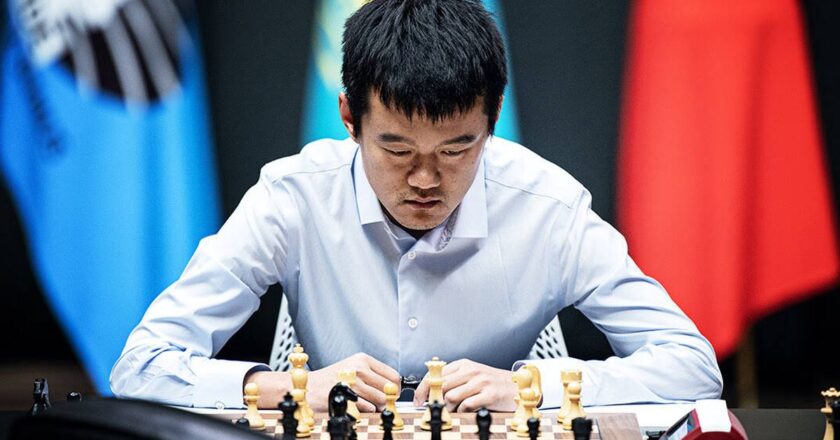 Ding Liren, un campeón mundial roto